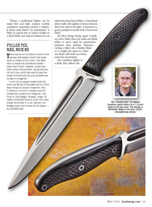 Media Carothers Performance Knives